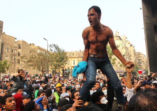 Riots in Egyptian capital