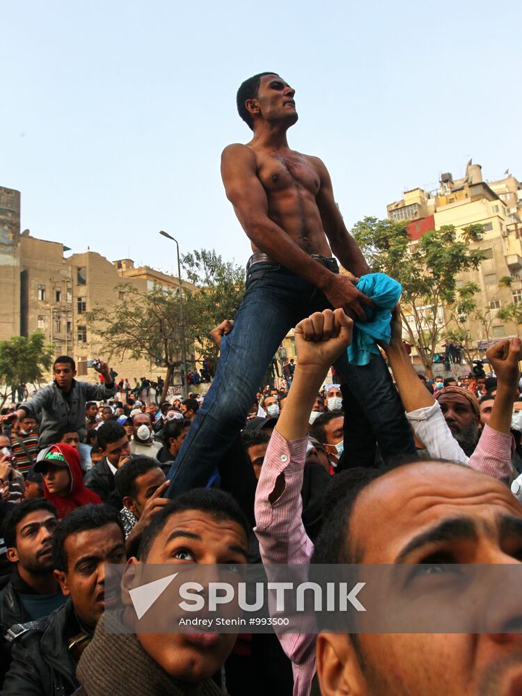 Riots in Egyptian capital