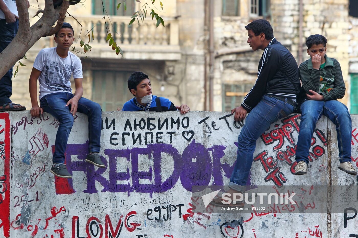 Riots in Egyptian capital