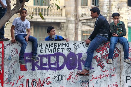 Riots in Egyptian capital