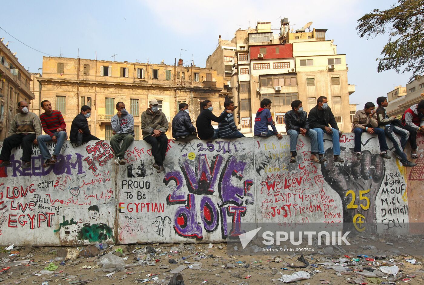 Riots in Egyptian capital