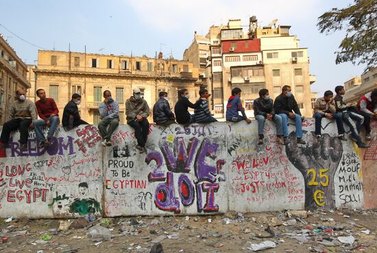Riots in Egyptian capital