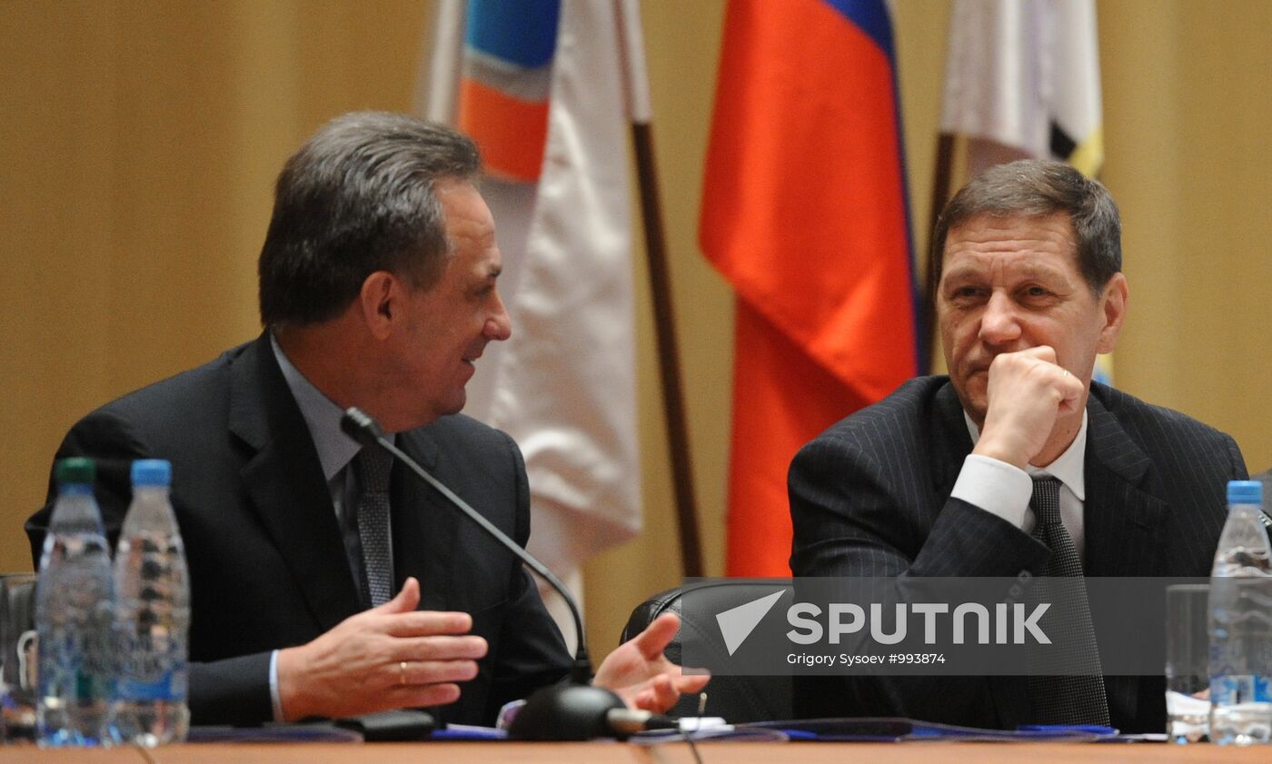 Meeting on 100th anniversary of Russian Olympic Committee