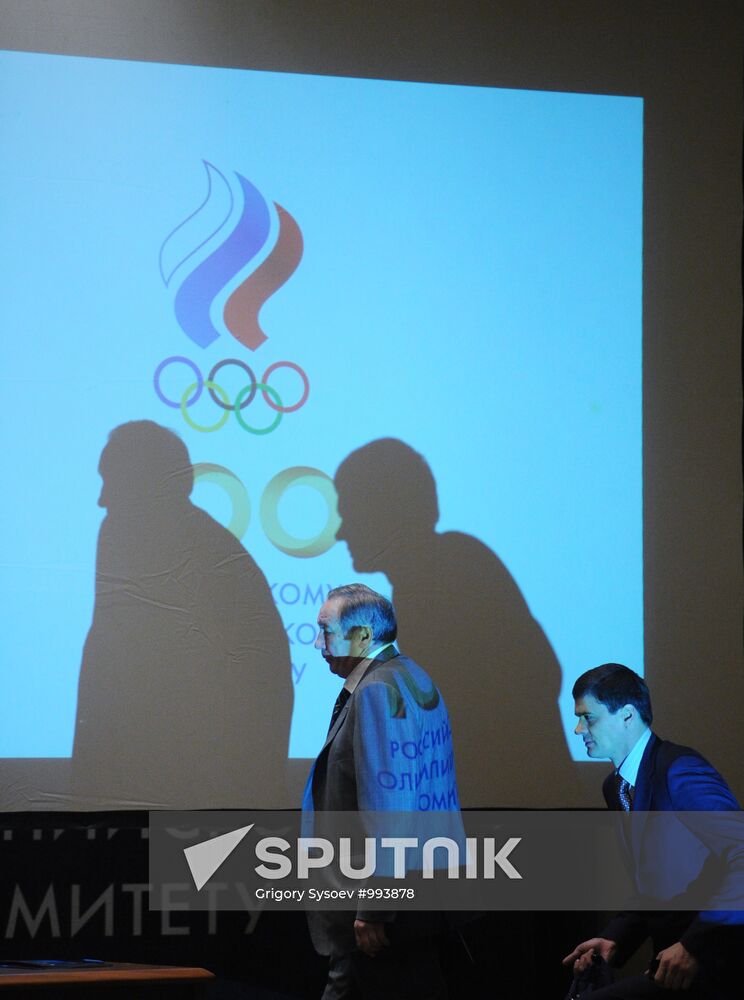 Meeting on 100th anniversary of Russian Olympic Committee