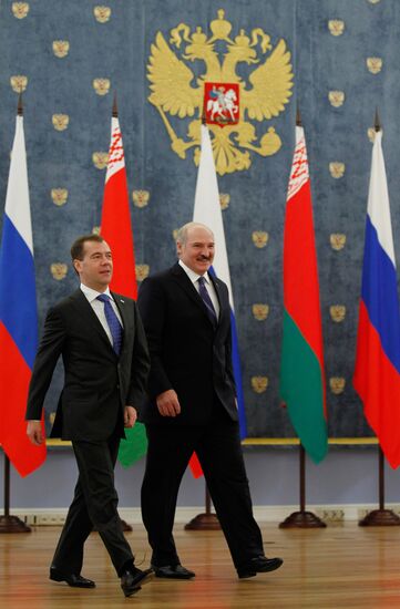 Meeting of Supreme Council of Russia-Belarus Union State