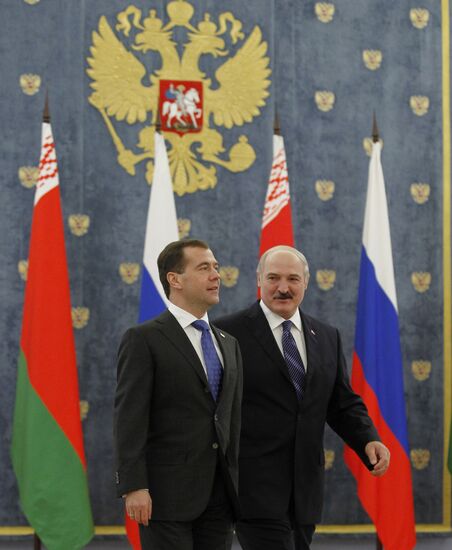 Meeting of Supreme Council of Russia-Belarus Union State