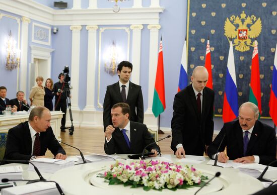 Meeting of Supreme Council of Russia-Belarus Union State