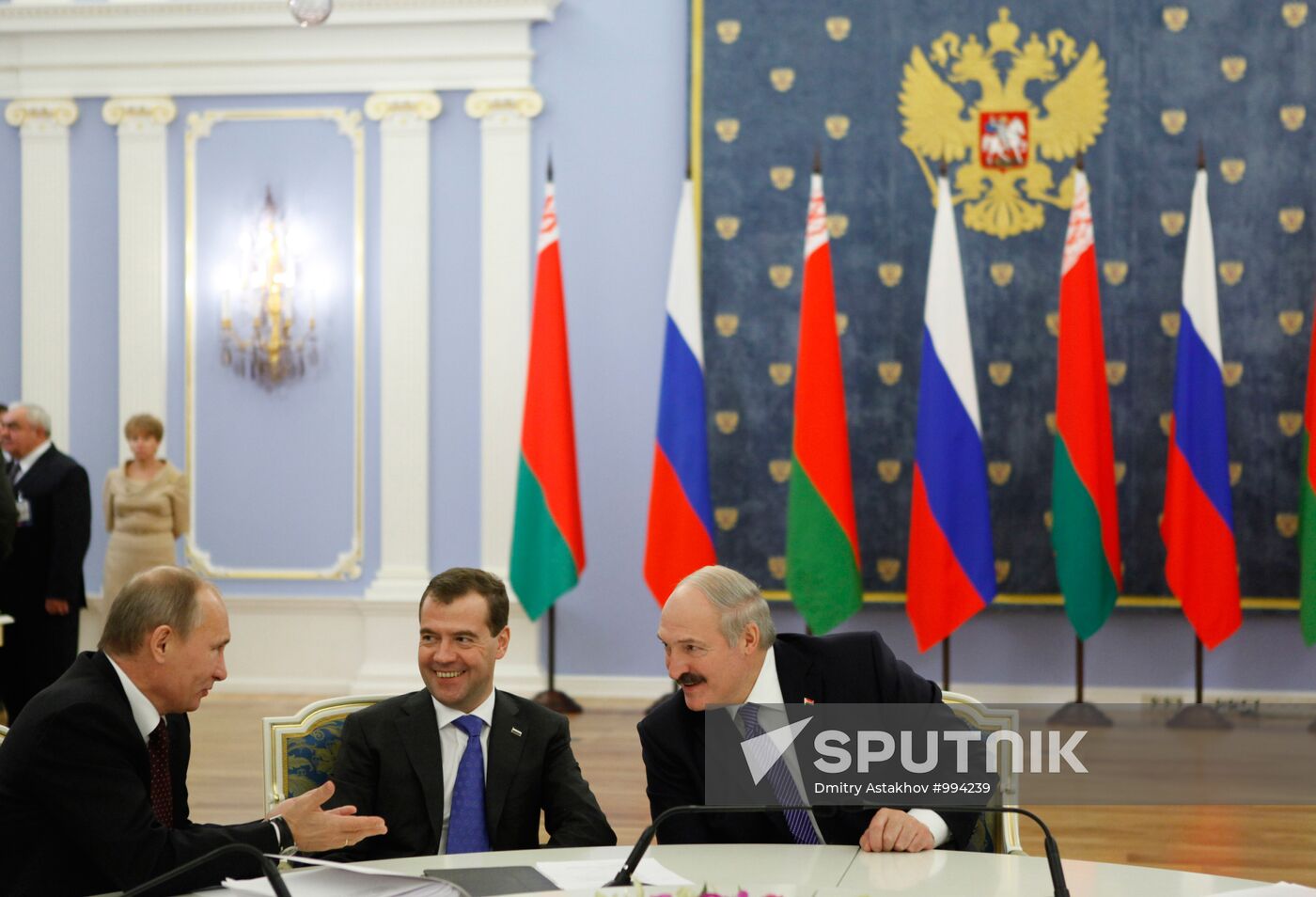 Union State of RF and Belarus' Supreme State Council meeting