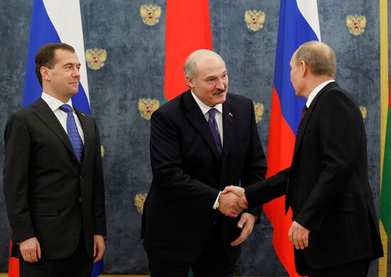 Union State of RF and Belarus' Supreme State Council meeting