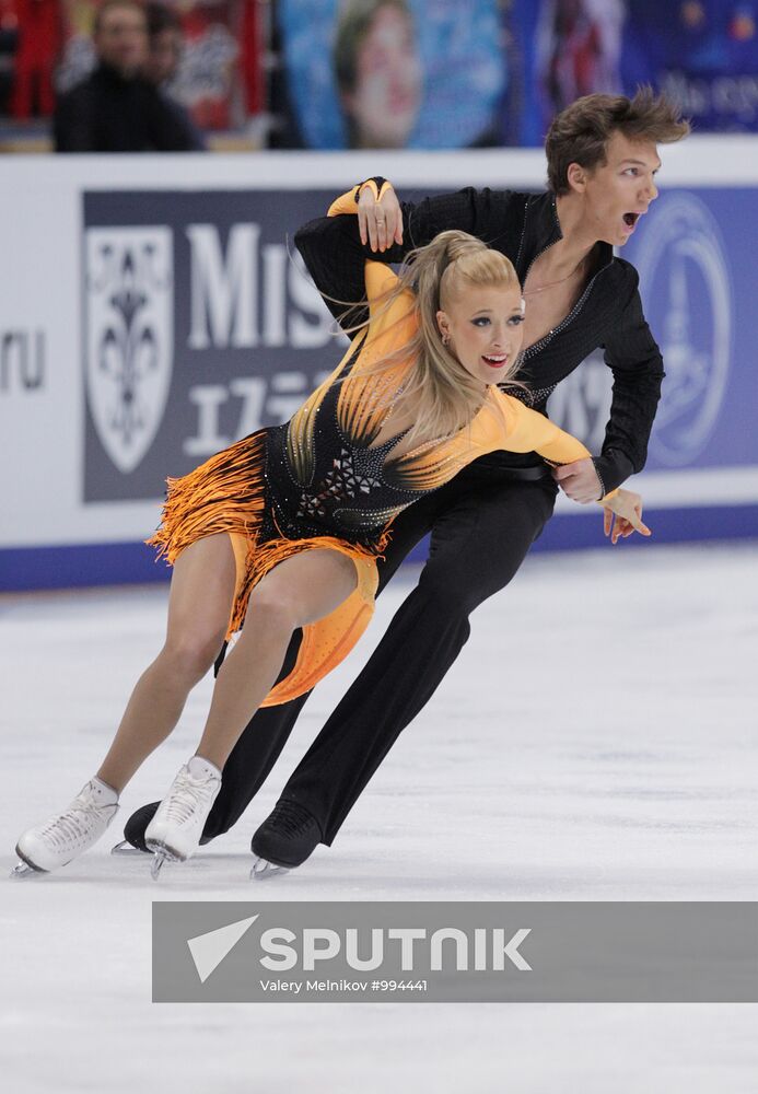 Figure skating. 6th Grand Prix. Short program