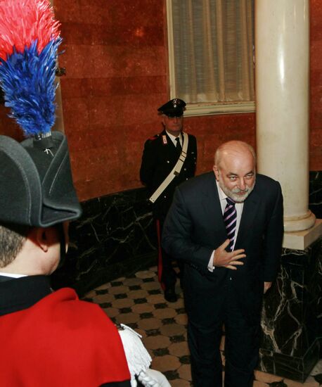 Reception at Italian embassy devoted to Caravaggio’s exhibition