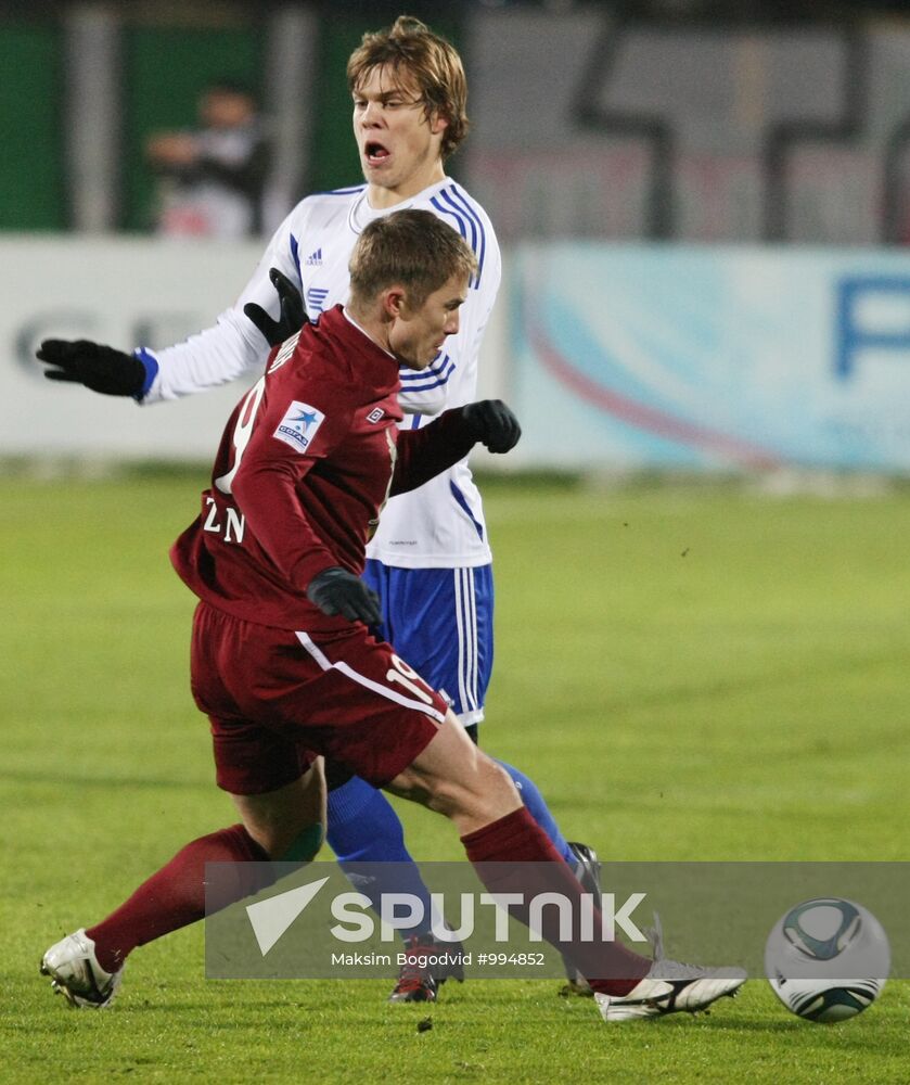 Russian Football Premier League. Rubin Kazan vs. Dynamo Moscow