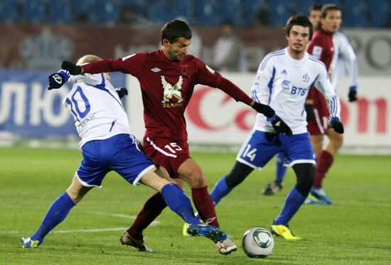 Russian Football Premier League. Rubin Kazan vs. Dynamo Moscow