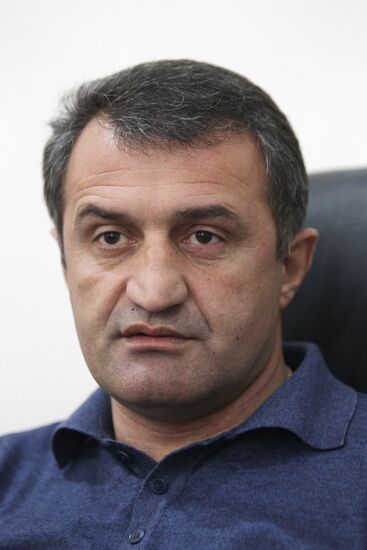 South Ossetian presidential candidate Anatoly Bibilov