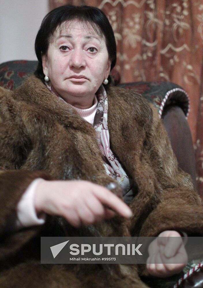 South Ossetian presidential candidate Alla Dzhioyeva