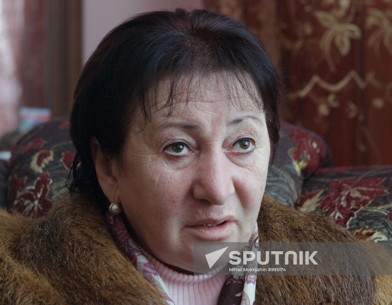South Ossetian presidential candidate Alla Dzhioyeva