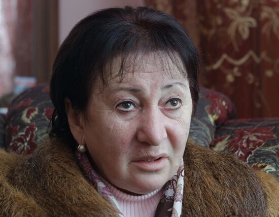 South Ossetian presidential candidate Alla Dzhioyeva