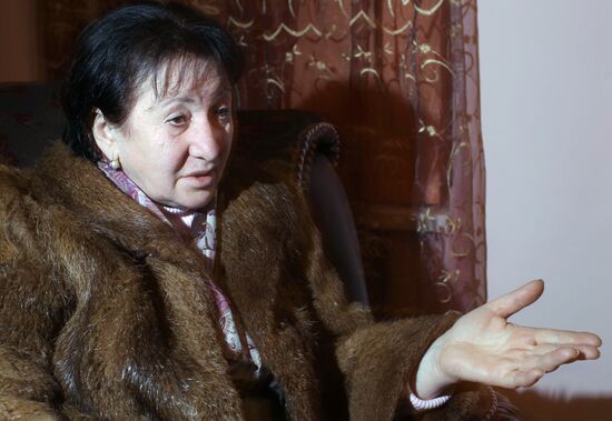South Ossetian presidential candidate Alla Dzhioyeva