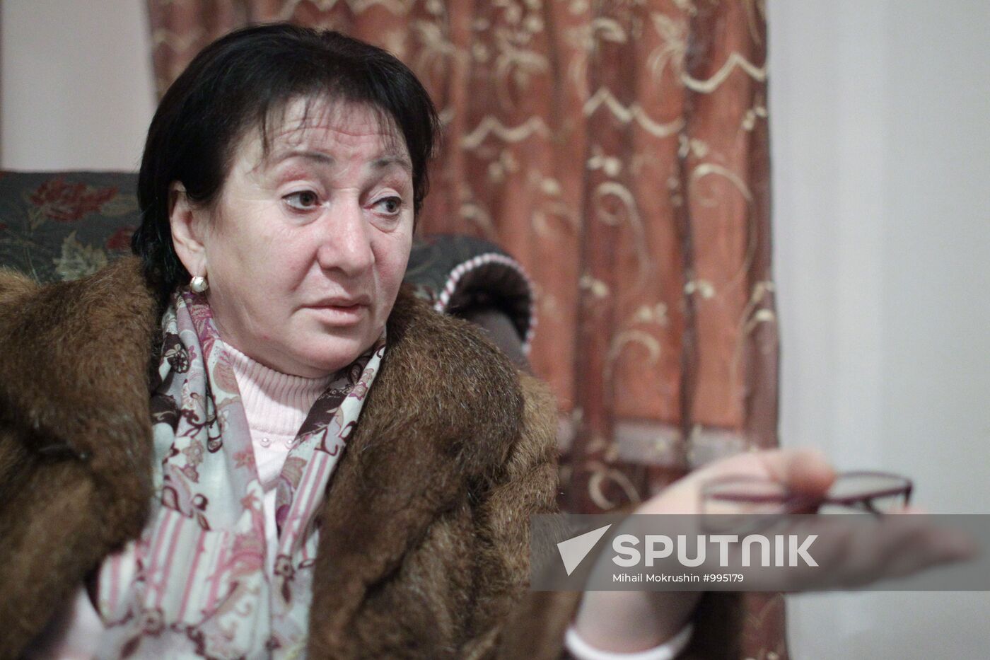 South Ossetian presidential candidate Alla Dzhioyeva