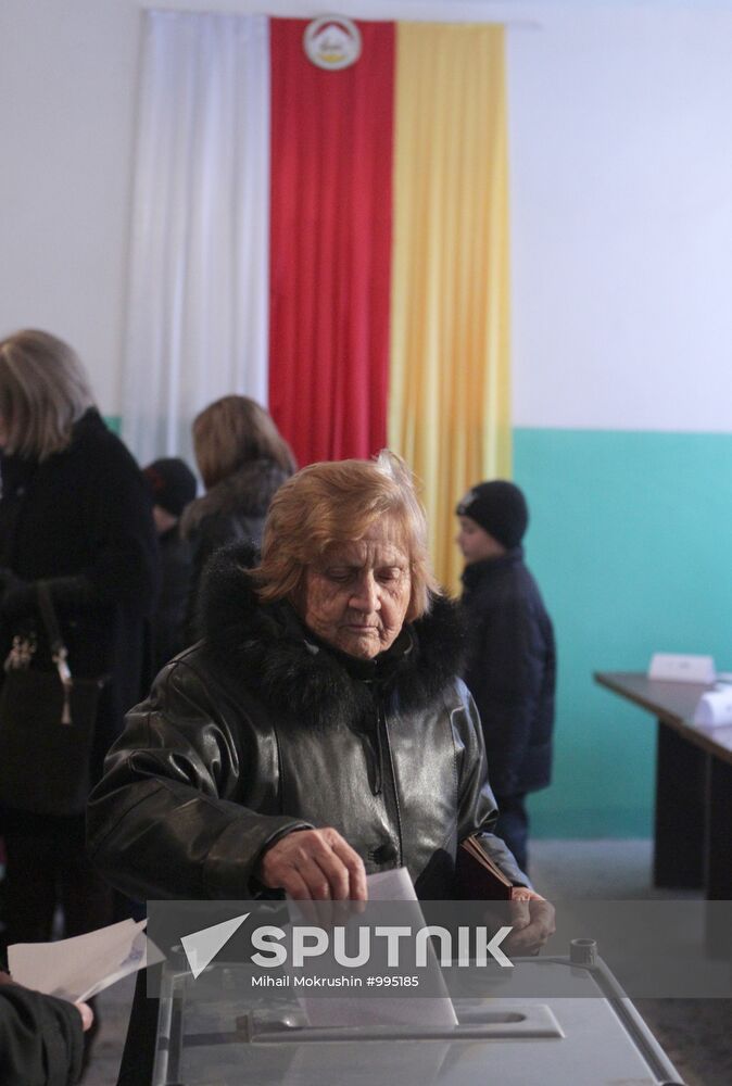 Second round of presidential elections in South Ossetia