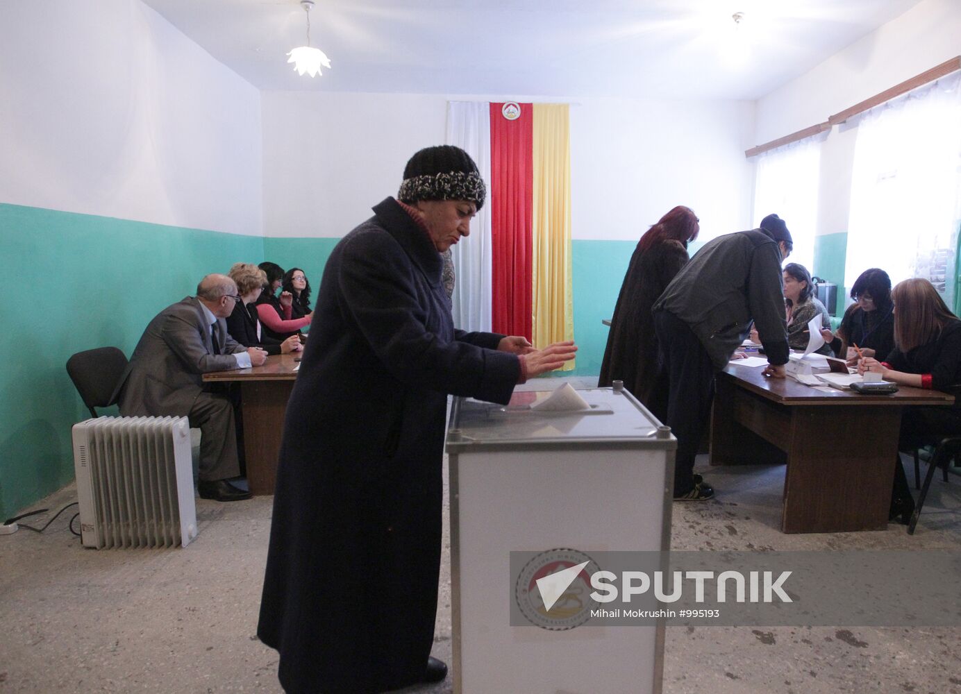 Second round of presidential elections in South Ossetia