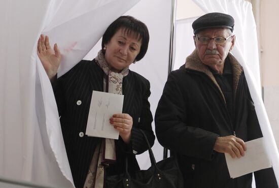 Second round of presidential elections in South Ossetia