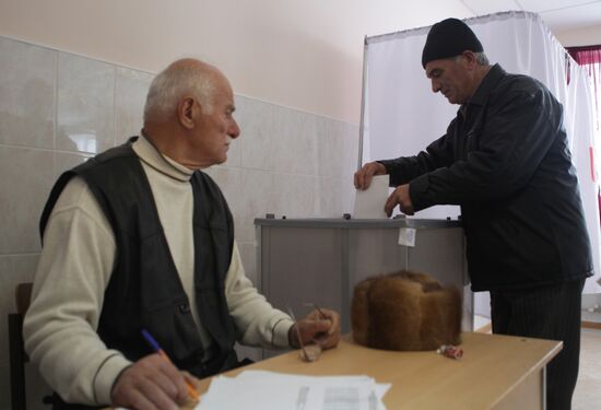 Second round of presidential elections in South Ossetia