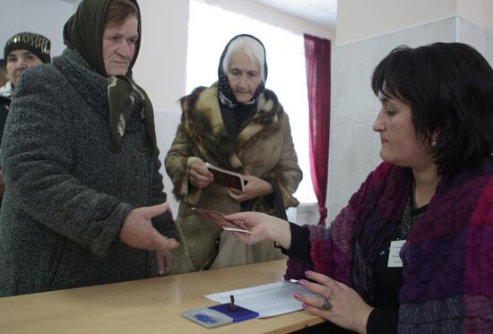 Second round of presidential elections in South Ossetia