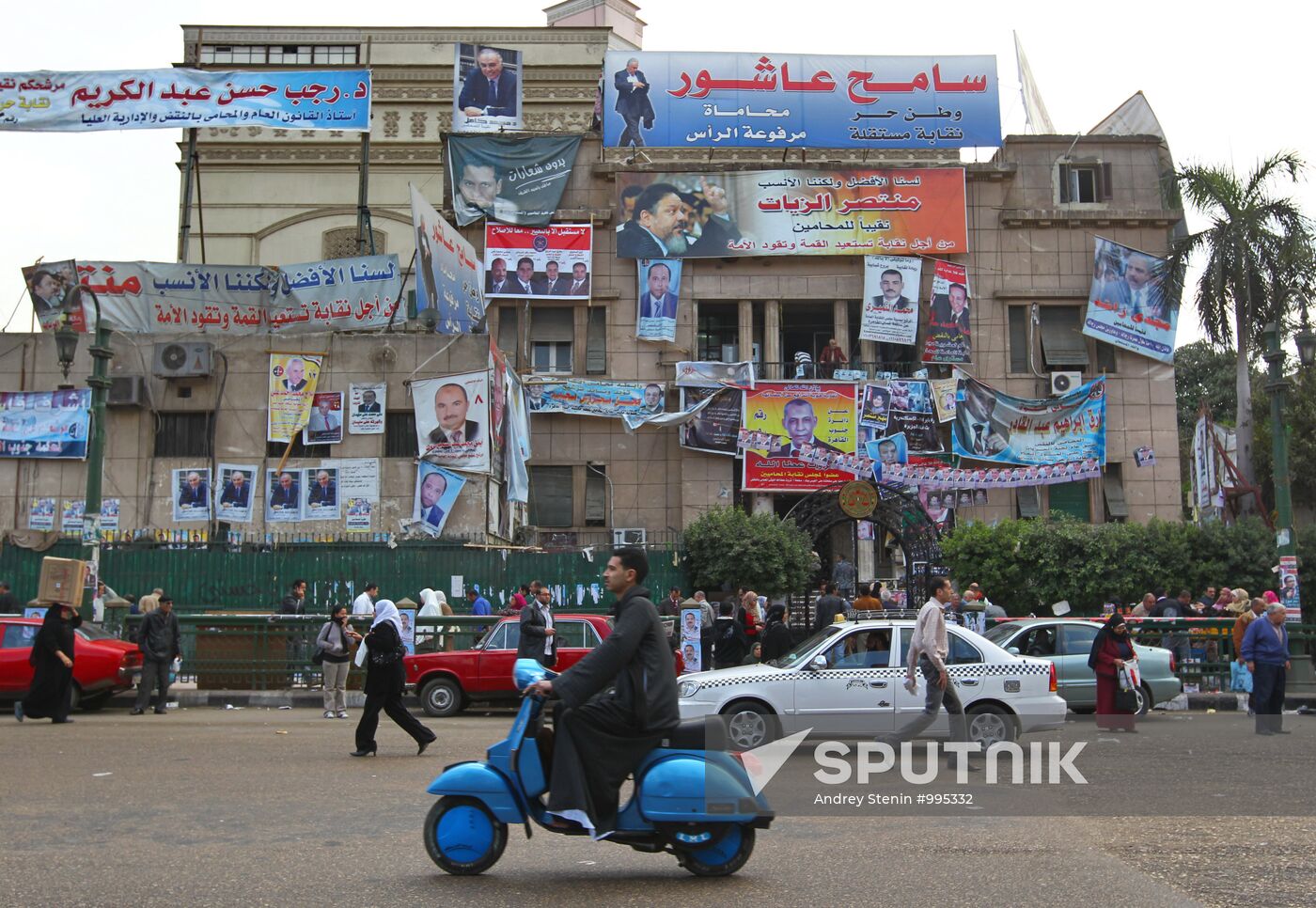 Election posters in Cairo