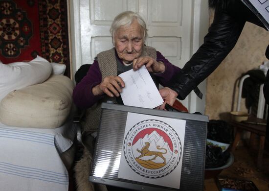 Second round of presidential elections in South Ossetia