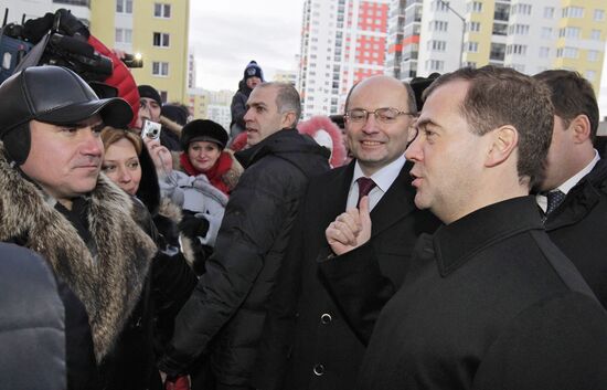 Dmitry Medvedev on working visit to Urals Federal District