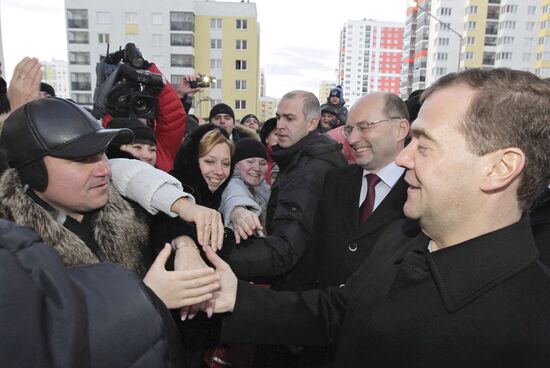 Dmitry Medvedev on working visit to Urals Federal District