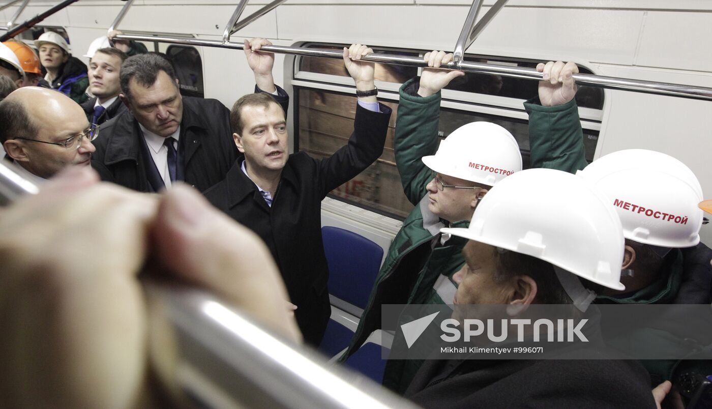 Dmitry Medvedev on working visit to Urals Federal District