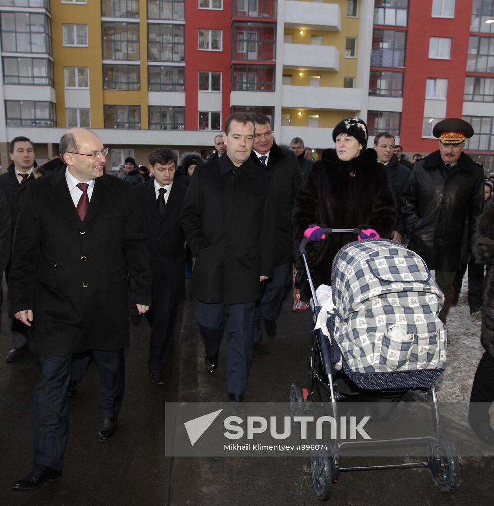 Dmitry Medvedev on working visit to Urals Federal District