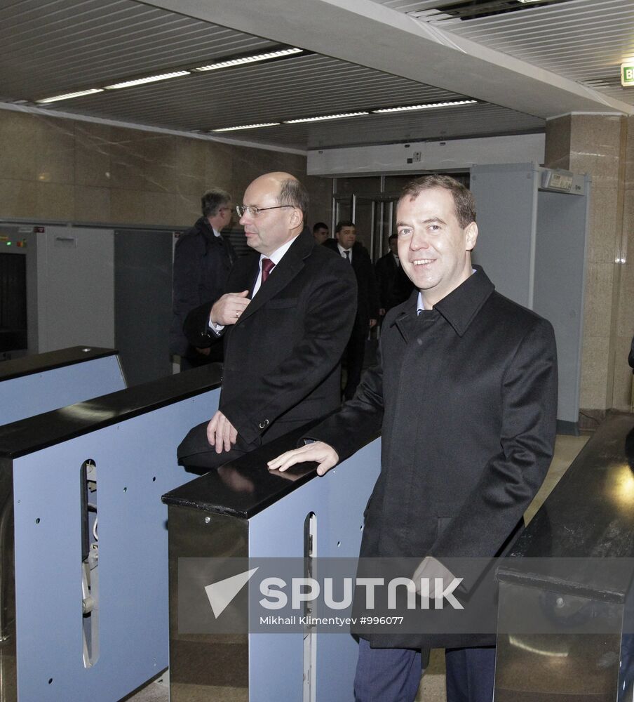 Dmitry Medvedev on working visit to Urals Federal District