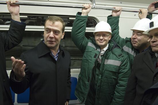 Dmitry Medvedev on working visit to Urals Federal District