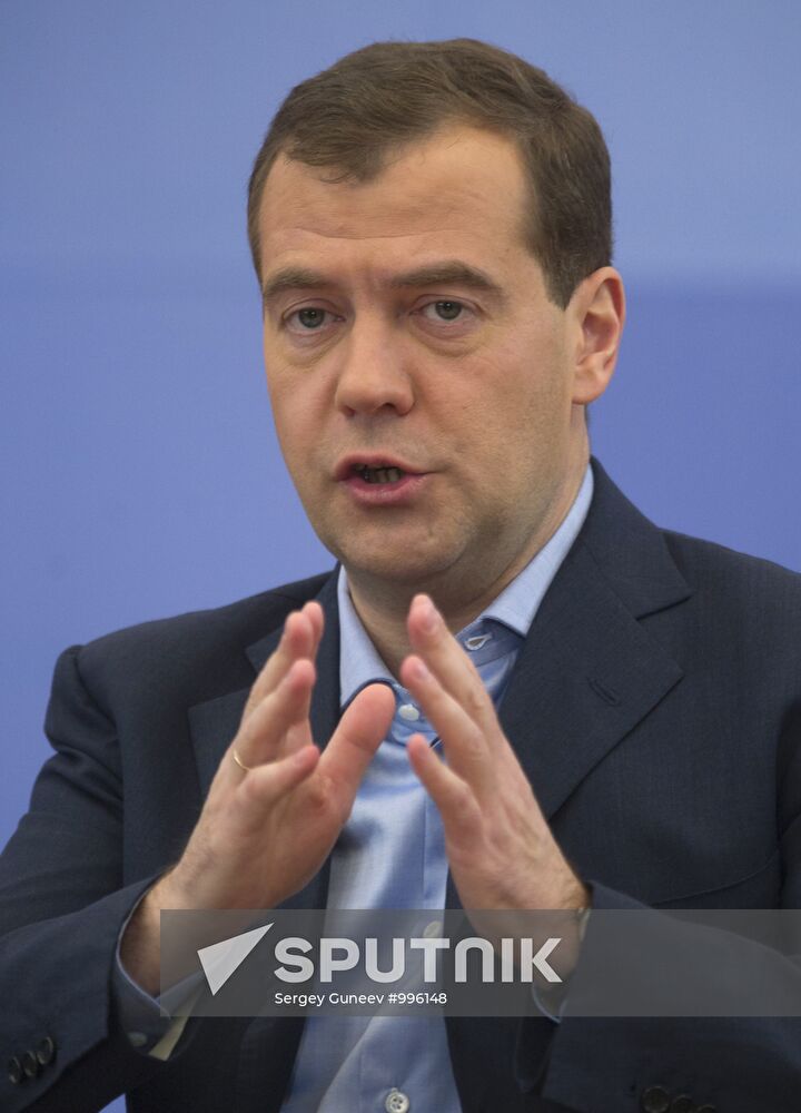 Dmitry Medvedev on working visit to Urals Federal District