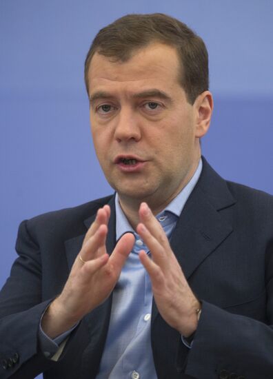 Dmitry Medvedev on working visit to Urals Federal District