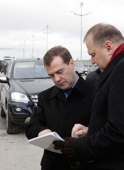 Dmitry Medvedev on working visit to Kaliningrad Region