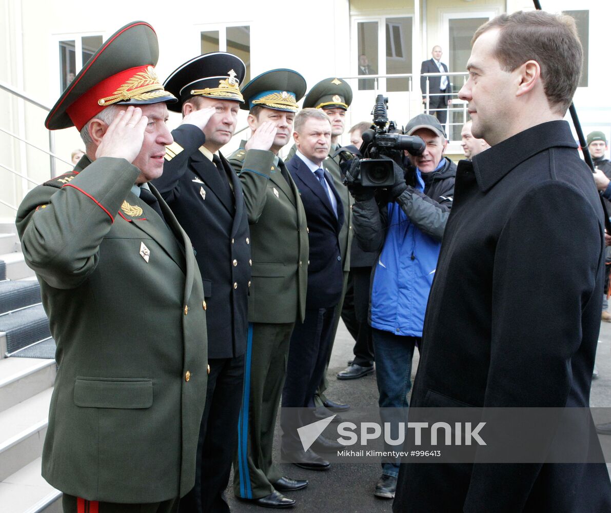 Dmitry Medgvedev visits Kaliningrad Region