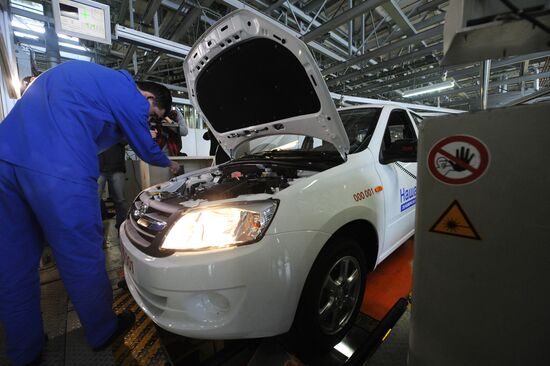 AvtoVAZ embarks on LADA Granta mass-scale production