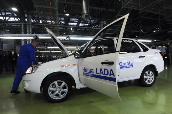 AvtoVAZ embarks on LADA Granta mass-scale production