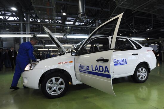 AvtoVAZ embarks on LADA Granta mass-scale production