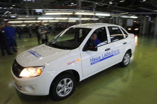 AvtoVAZ embarks on LADA Granta mass-scale production