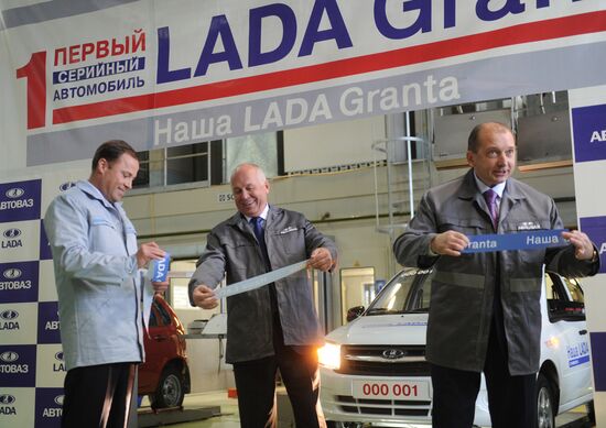 AvtoVAZ embarks on LADA Granta mass-scale production