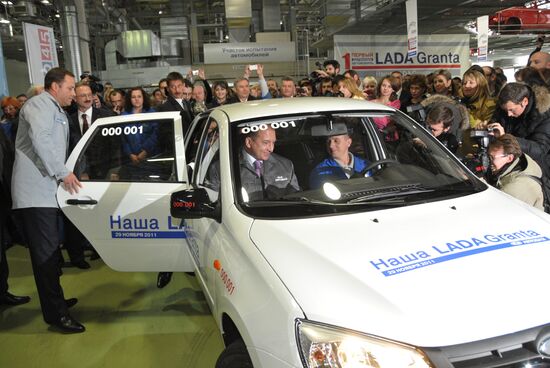 AvtoVAZ launches LADA Granta serial production