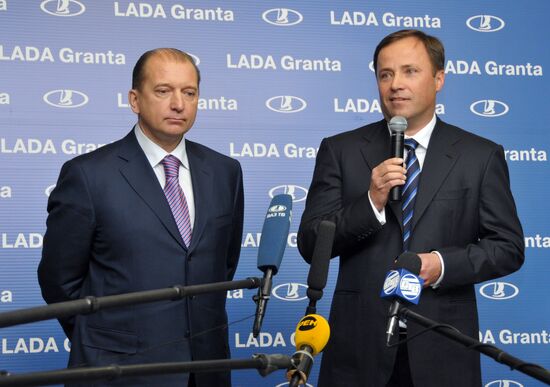 AvtoVAZ launches LADA Granta serial production