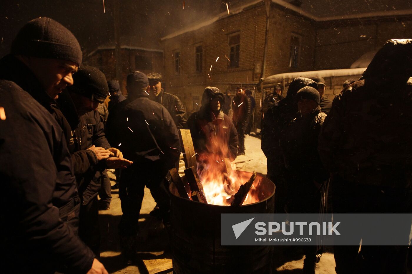 Alla Dzhioyeva supporters hold rally in Tskhinval