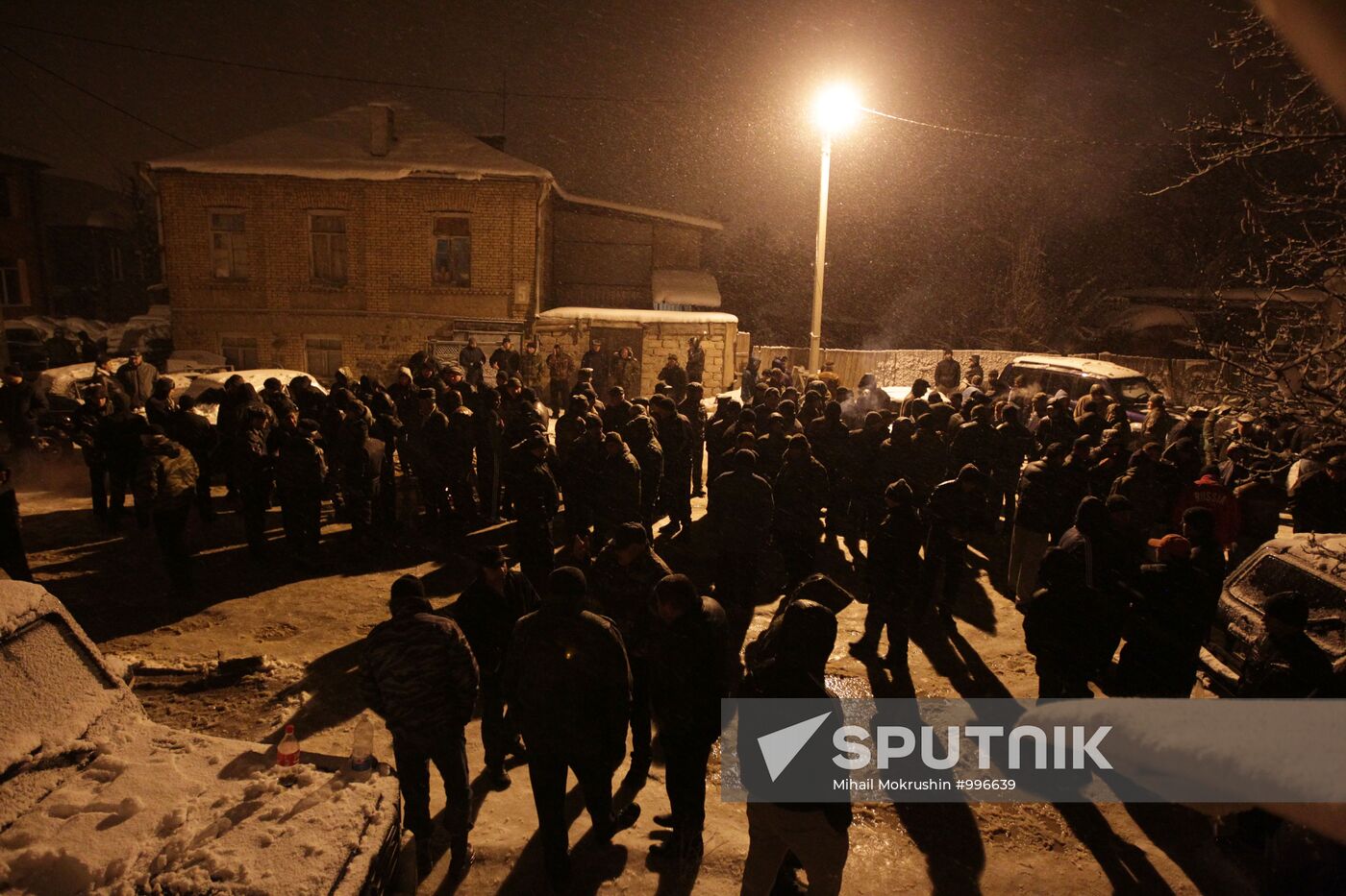 Alla Dzhioyeva supporters hold rally in Tskhinval