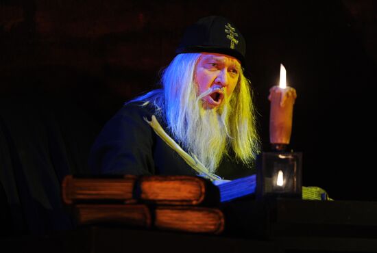 Dress rehearsal of opera "Boris Godunov" at Bolshoi Theatre